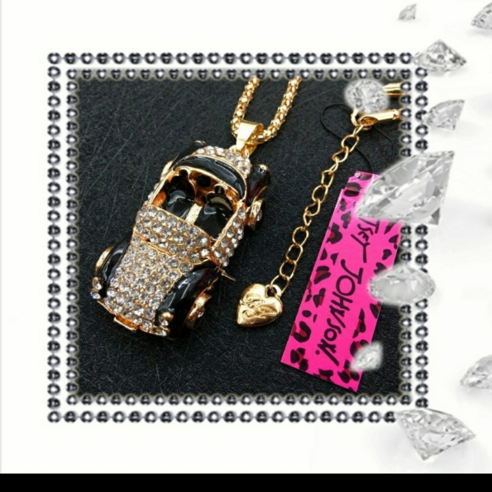 Betsey Johnson Car Necklace